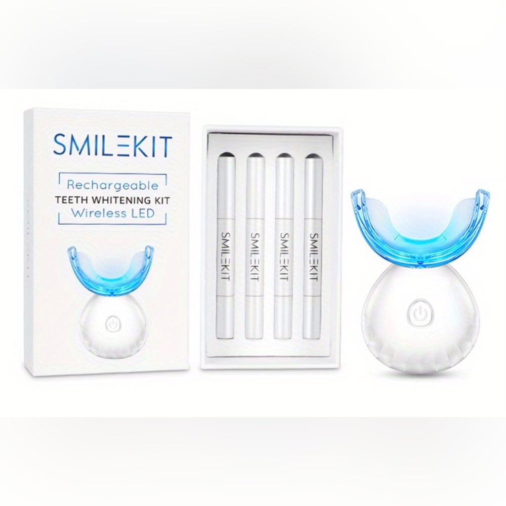 SmileKit Teeth Whitening Kit with LED Light